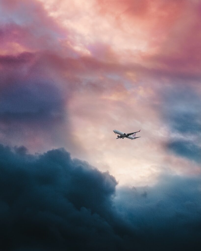 short airplane flight